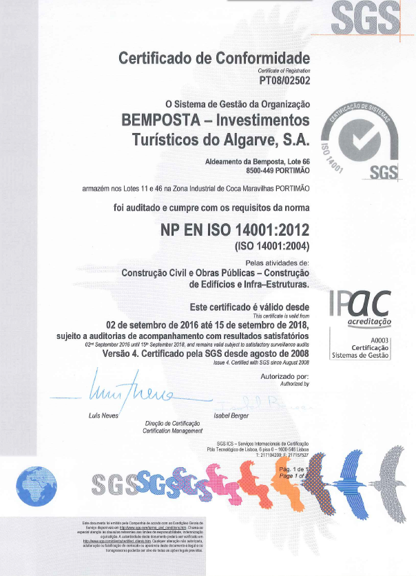 Certificado Ambiente